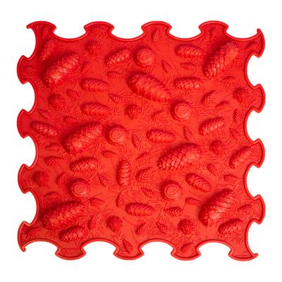 Tapete sensorial Cones (macio) 1 pç - vermelho vivo