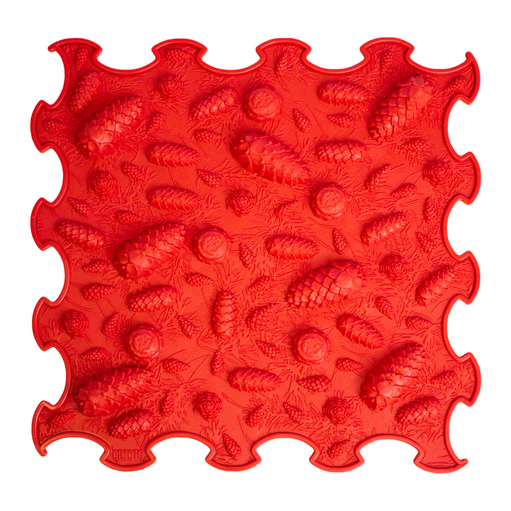 Sensory Mat Cones (soft) 1 Pc - Bright Red