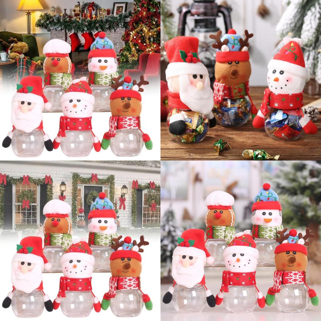 Cute Christmas Candy Jar With Penguin Figure Perfect For Treats And Holiday Dcor