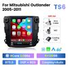 Mitsubishi Outlander Vertical Screen Android Navigation System
