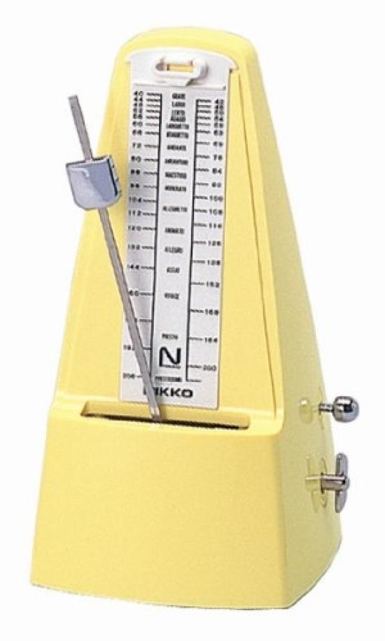 

Nikko Metronome Standard Pearl Yellow No.236