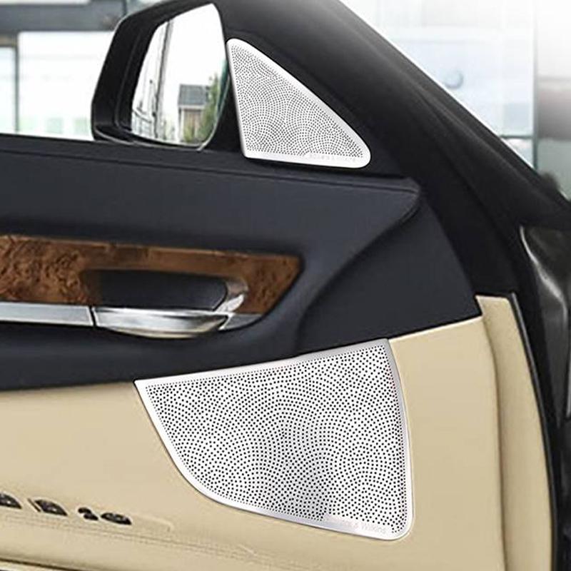 

Автомобильный стереодинамик, наклейка на дверь, чехол для BMW F01 F02 F03 F04 7 серии 2008-2015, Стайлинг автомобиля, авто