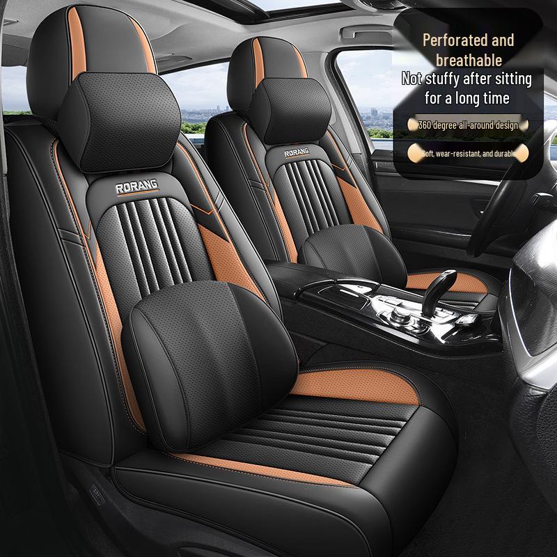 All-Season Universal Leather Seat Covers for SUVs, Sedans, and Trucks