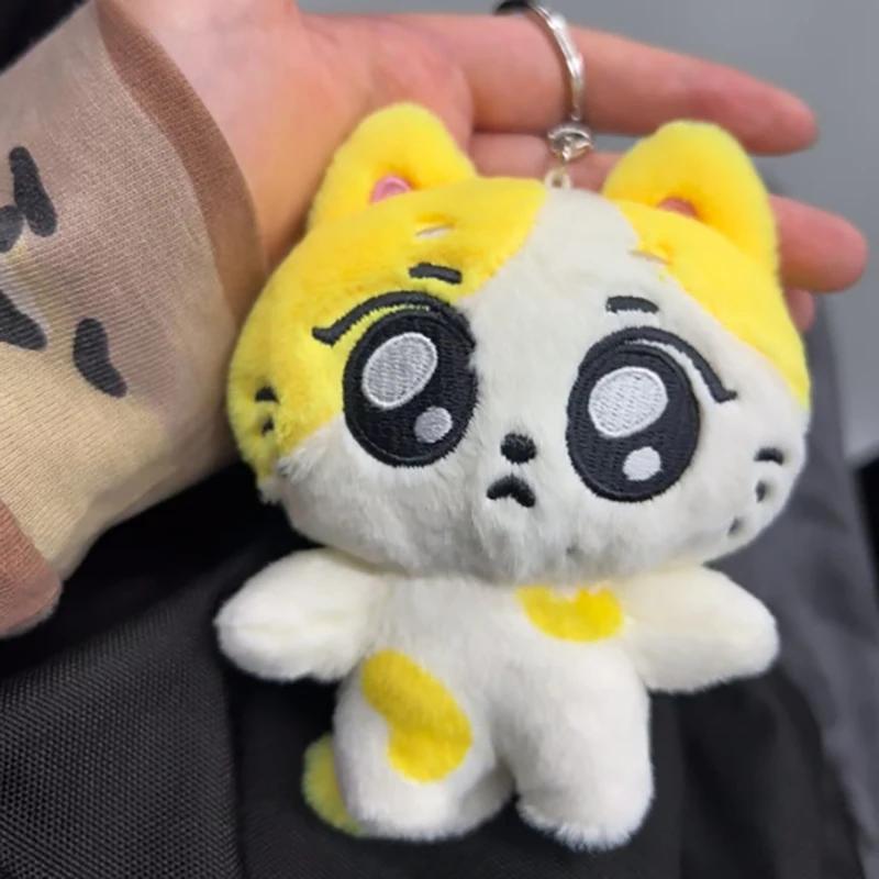 New 10Cm Jungwon Plush Pendant Kawaii Jake Heeseung Jay Cos Animal Mini Stuffed Doll Keychain Toy For Fans Gifts