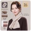 JIUMU Women's Pure Wool Winter Scarf