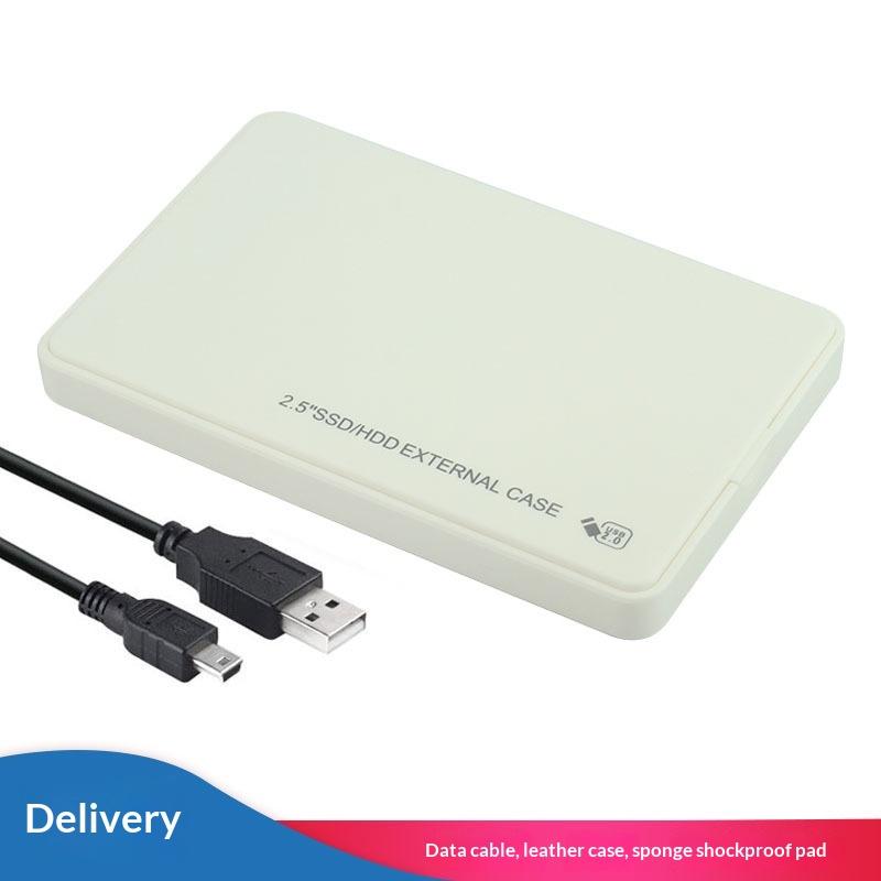 2.5 Inch Usb2.0 Sata External Hard Drive Case Tool Free 7Mm/9.5Mm Hdd/Ssd Enclosure For Laptop Accessories