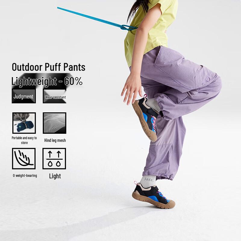 Gulu Diary Kids  Summer Cooling Quick-Dry Long Pants 120