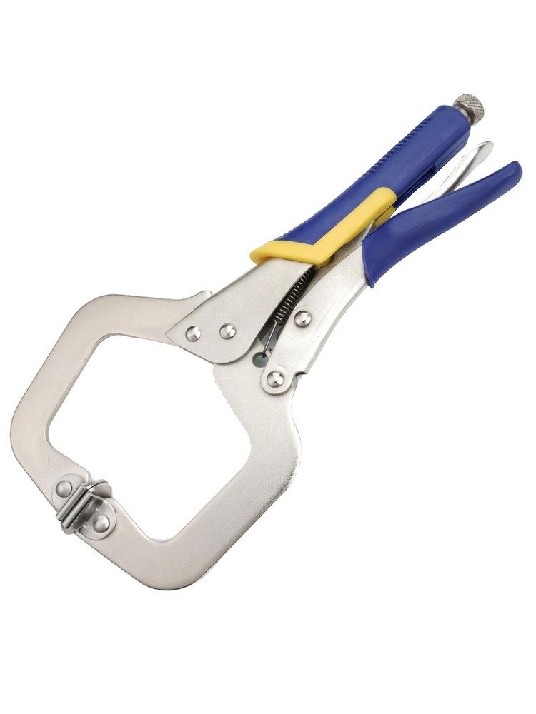 

Industrial Grade C-Type Multi-Purpose Pressure Clamp Universal Tool for Woodworking Fixed Pliers with High Force темно-синий