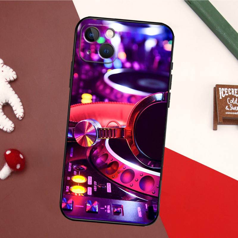 

Music DJ Controller Mixer Case For iPhone 16 Pro Max 14 13 12 11 15 17 Pro Max mini 15 16 Plus 16e 17 Air Back Cover iPhone 12