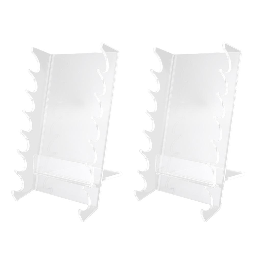 Acrylic Pen Organizer Aesthetic Drying Rack Easy Clean Storage Stand  Vanity Use