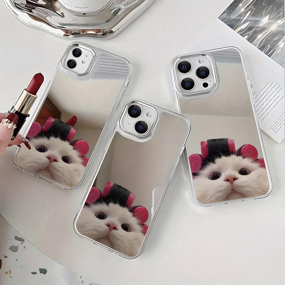 Etui na telefony komórkowe iPhone 11 13 XR 15 Pro Max 12 14 Pro Max Etui iPhone 16 XS Max Lustrzane etui ochronne Lustro Wykwintna kreskówka Wodoodporna