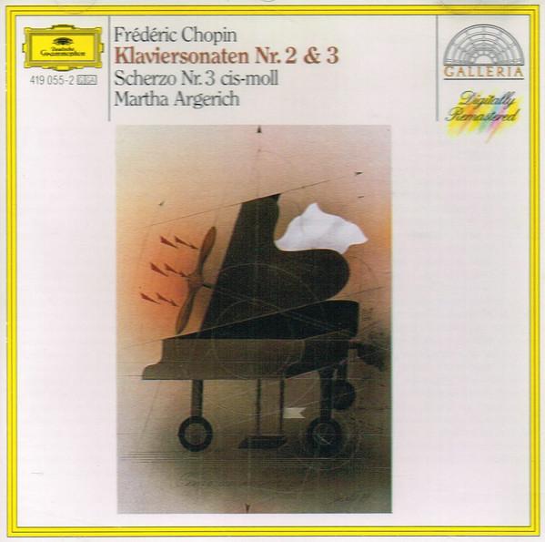 

CD MARTHA ARGERICH - Chopin: Klaviersonaten Nr. 2 & 3 / 4190552 Deutsche Grammo 1986 Germany Classical Used
