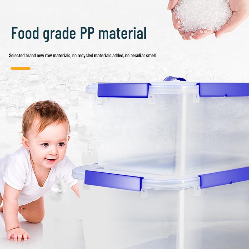 PP Transparente Lebensmittelaufbewahrungsbox mit Griff