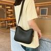 Pu Shoulder Women's Bag Retro Simple Messenger Small Square Bag Autumn Popular Fashion Commuter Tote Bag