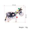 Cartoon Calf Brooch Creative Alloy Drip Cute Animal Pin Clothing Brooch Pin