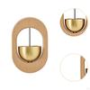 Shopkeeper's Door Opening, Unique Wooden Doorbell for Refrigerator, House Entrance