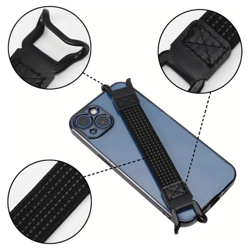Phone Finger Grip Strap Holder for Hand Finger Strap Phone Holder Finger Grip for Smartphones Tablets Accessory