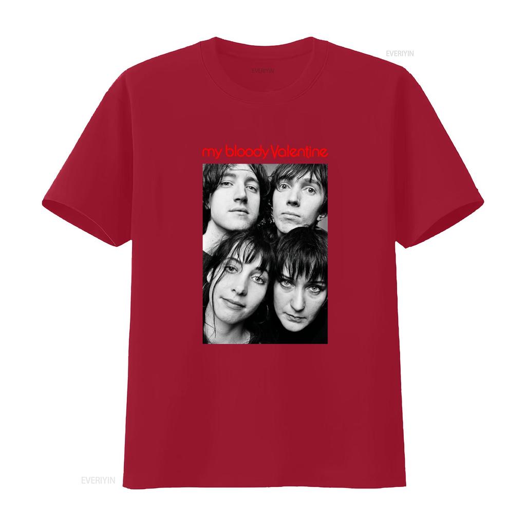 Vintage My Bloody Valentine 1991 Tour T-Shirt Klassischer Rock-Vibe für Fans vintage Gewaschen Streetwear Atmungsaktiv Unisex Leicht