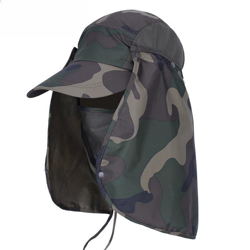 Sun Hat Outdoor Sport Hiking Visor Hats UV Protection Fishing Sun Cap