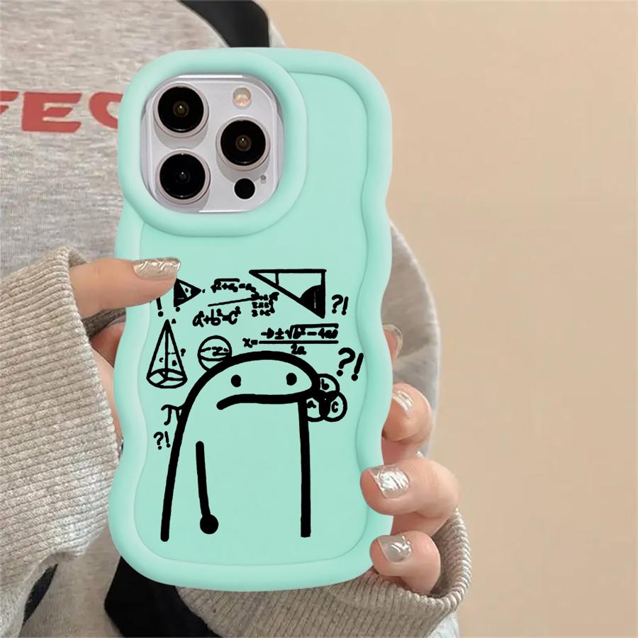 Soft Phone Cover Case for iPhone XR 13 8 16 Pro Max 17 Air 12 11 15 Plus 14 Interesting Cartoon