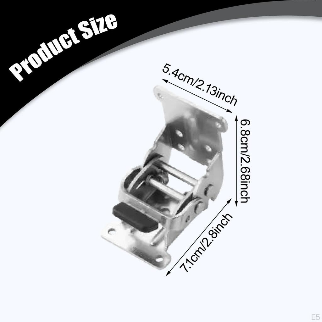 2 Klappwinkel mit Schraube, Verriegelbarer Auslegearm, Selbstverriegelnde Küchenscharniere