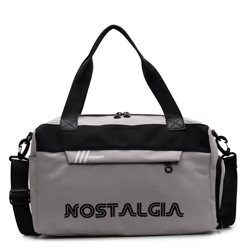 Large capacity sports travel fitness bag fashion versatile handbag trend simple women fashion shoulder bag