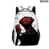 Cartoon Kpop Youthful School Bags Unisex Cook phenomenon Travel Bags 3D Print Oxford Waterproof Notebook Shoulder Backpacks