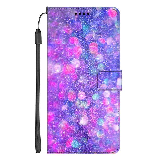 Cartoon-Lederhülle für Xiaomi Redmi Note 11 11S 12 Pro 5G Hülle Flip-Brieftasche für Xiaomi Civi 2 / Poco M5 Note12 Buch-Ständer