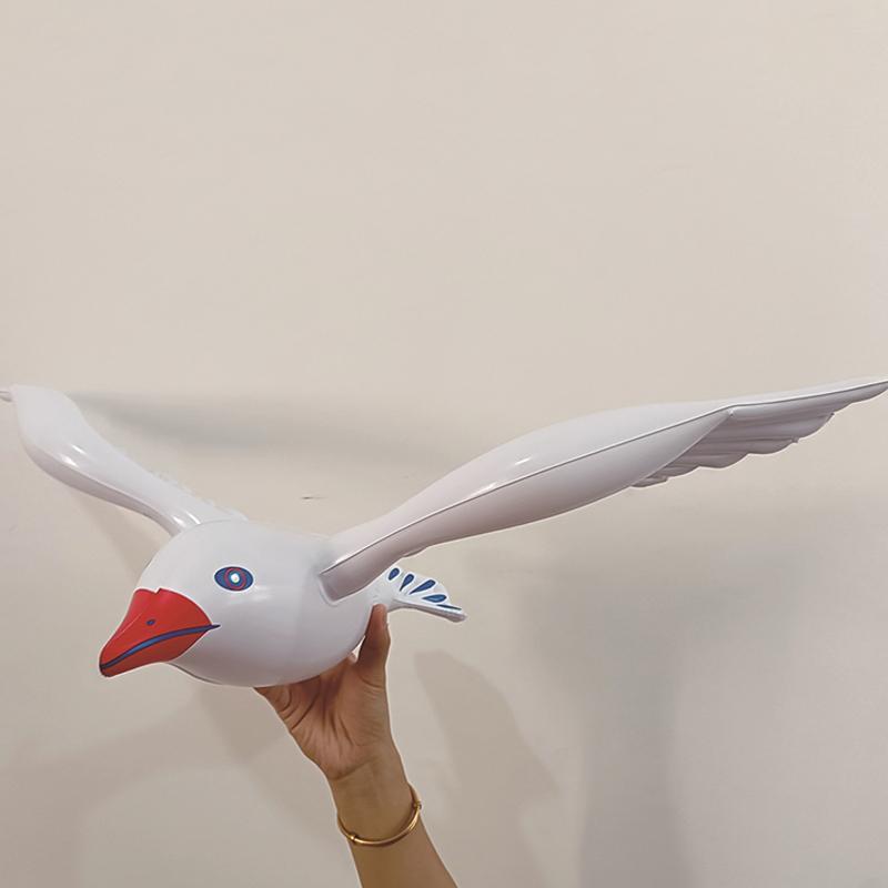 Large Inflatable Seagulls Jumbo Flying Seagull Toy Blow Up Sea Birds