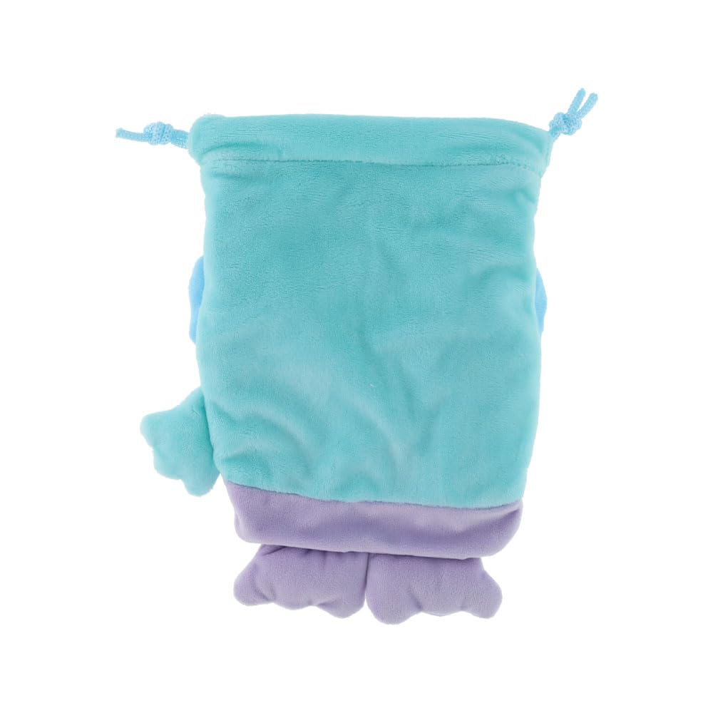 Sunstar Stationery Crayon Sanrio Characters Plush Drawstring Buriburizaemon x S2337835 Shin-chan Bag, Hangyodon,