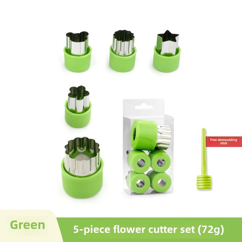 Stainless Steel Kitchen Baking Mold Set Butterfly Pastry Cutters for Kids Baking Baby Food Prep