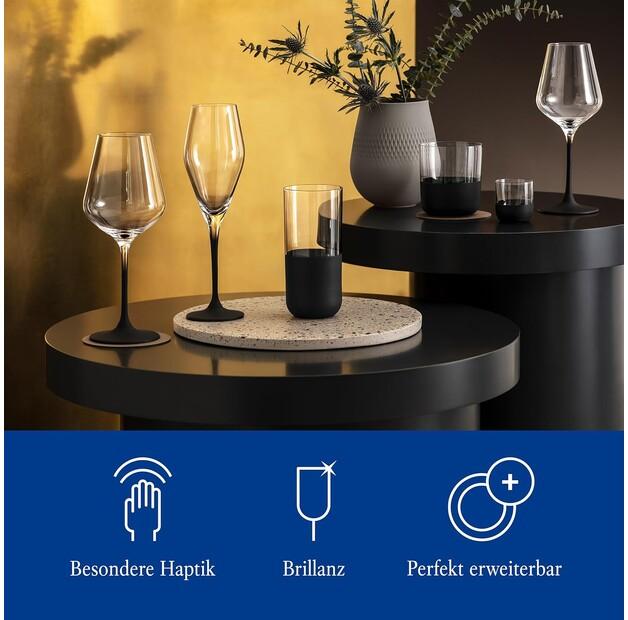 Набор бокалов для вина Villeroy & Boch Manufacture Rock white, 4 предмета (1137988120)