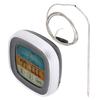 Meat Thermometer Digital Display Touch Screen Kitchen Timer Fork for Barbecue BBQ Cooking
