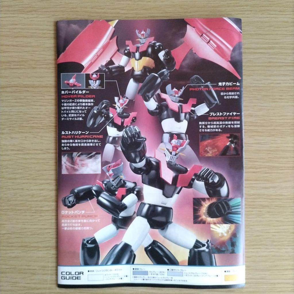 [USED] Shin Mazinger Z God Scrander Plastic Model