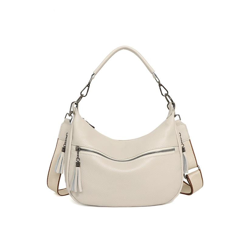 100% Top Quality Genuine Leather Women Shoulder Crossbody Bag Luxury Soft Cowhide Daily Commute Women's Tote Bag Vintage Handbag
