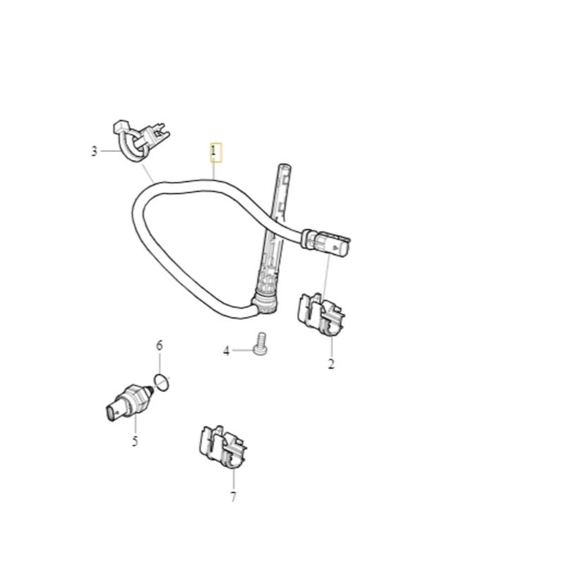 Oil Level Sensor for S60 S60L V40 S80 S90 S90L 31478111 31370845 32380135 30758086 Replacement Oil Pan Sensor Auto Part