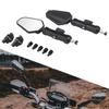 Wide View Motorcycle Mirror Motorcycle Side Mirror for ADV Motorcycles Universal