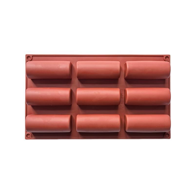 Food Grade Silicone Cylinder Baking Mold Non-Stick Heat Resistant Freezer Safe Baking Tool for Dessert Cake Soap Making