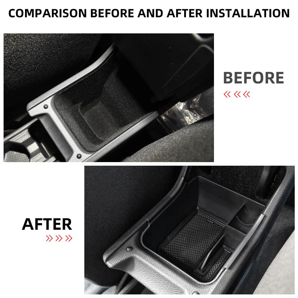 Car Armrest Storage Box for VW Volkswagen Taigo 2025 2025 Central Control Container Stowing Tidying Auto Organizer Tray
