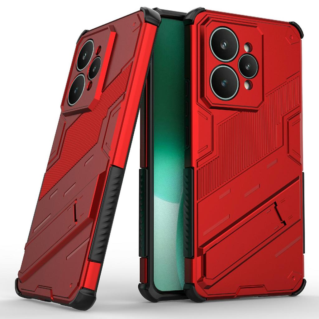 For Realme 15 5G Case PC + TPU Shockproof Phone Cover with Kickstand
