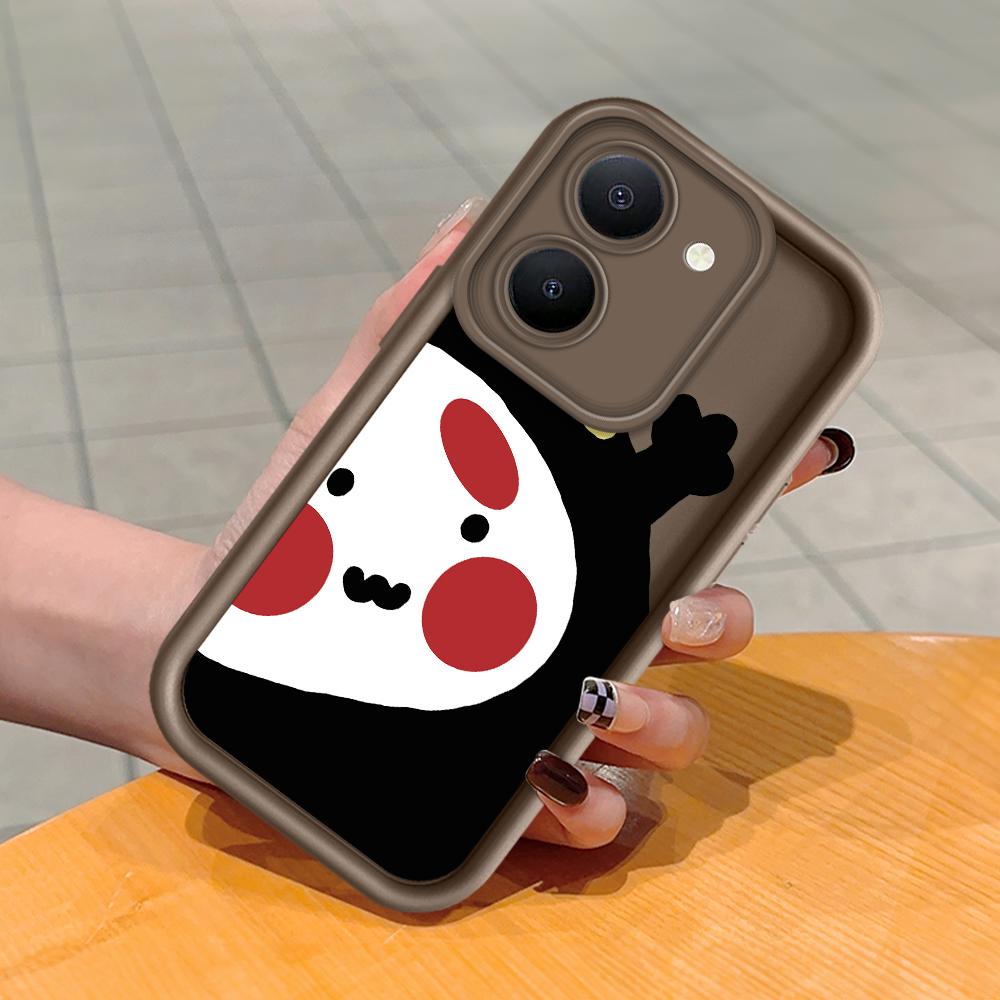 Miękki silikonowy kwadratowy wzór drabinkowy Obudowa telefonu Pełna obudowa aparatu Odporna na wstrząsy gumowa obudowa do Vivo