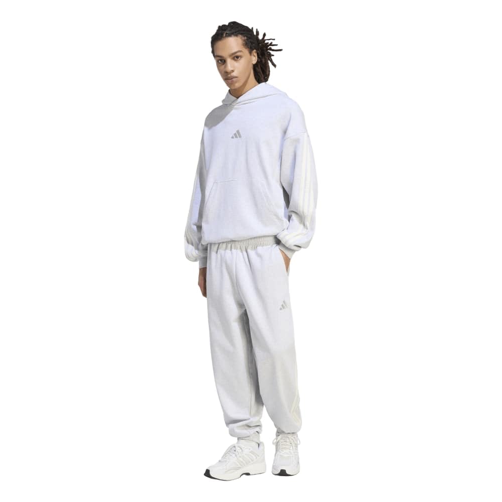 Sweatpants adidas KIT 3-Stripes Men's Light Grey Heather Off White M RG576 KW2360