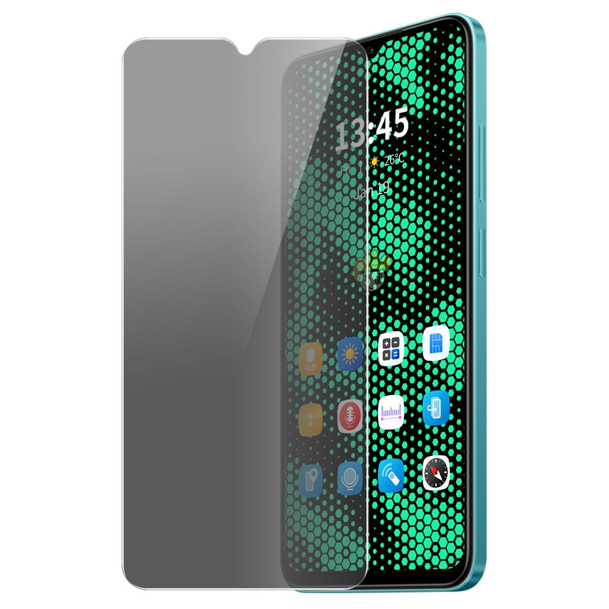 

ENKAY HAT PRINCE For Xiaomi Poco C51 4G/C50 4G Screen Protector Anti-Peep High Aluminium-Silicon Glass Film Type A