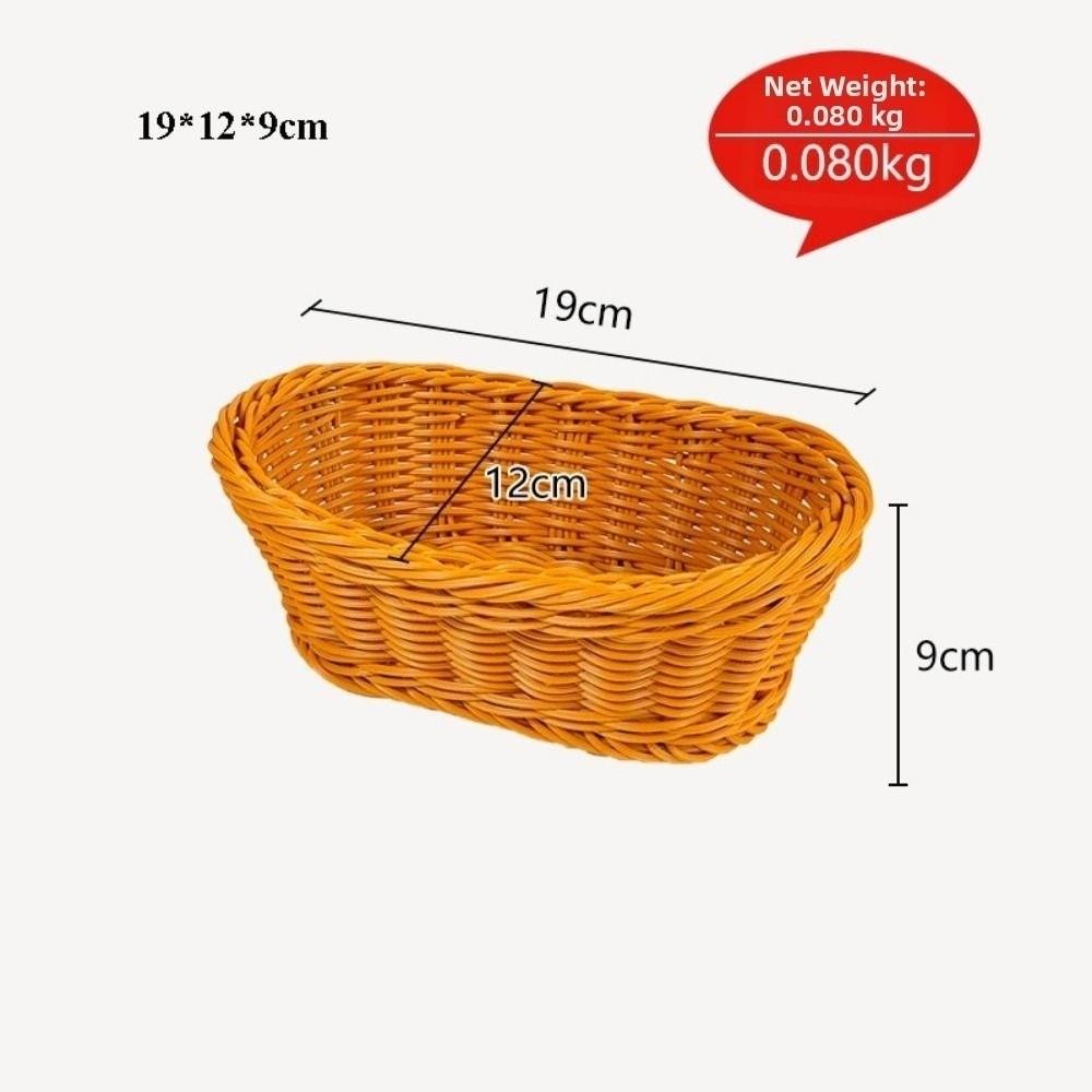 Multistyles Imitation Rattan Fruit Plate  Wedding Candy Flower Storage