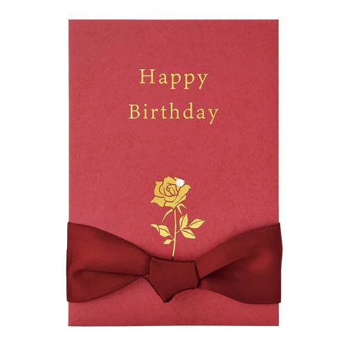 Sanrio Birthday Card Rose Greeting Card Can be shipped overseas BD186-3 SANRIO 981826