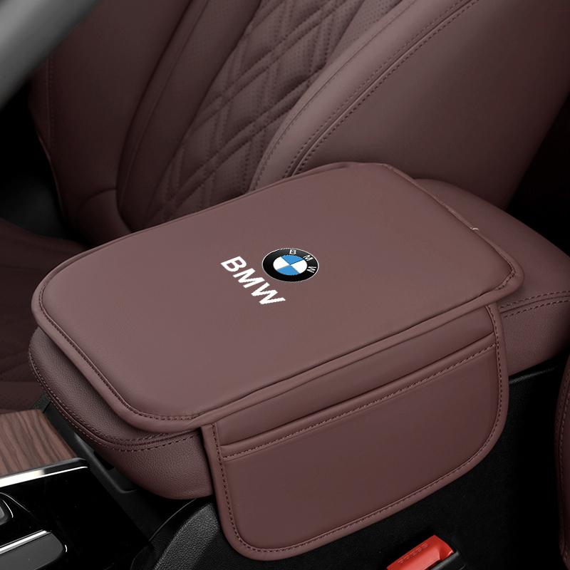 Leder-Armlehnenbox-Kissen mit Memory-Schaumstoff-Schutzhülle für die Mittelkonsole von BMW Performance E46 E90 F10 F30 X3 F20 E46