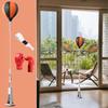 Punching Reflex Ball Set Punching Bag With Stand Height Adjustable Boxing Equipment Strong Rebound For Stress Relief Home Gym