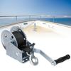 1200LBS Heavy Duty Winch with 8M Strap Hand Crank Cable Gear Winch for Boat Trailer