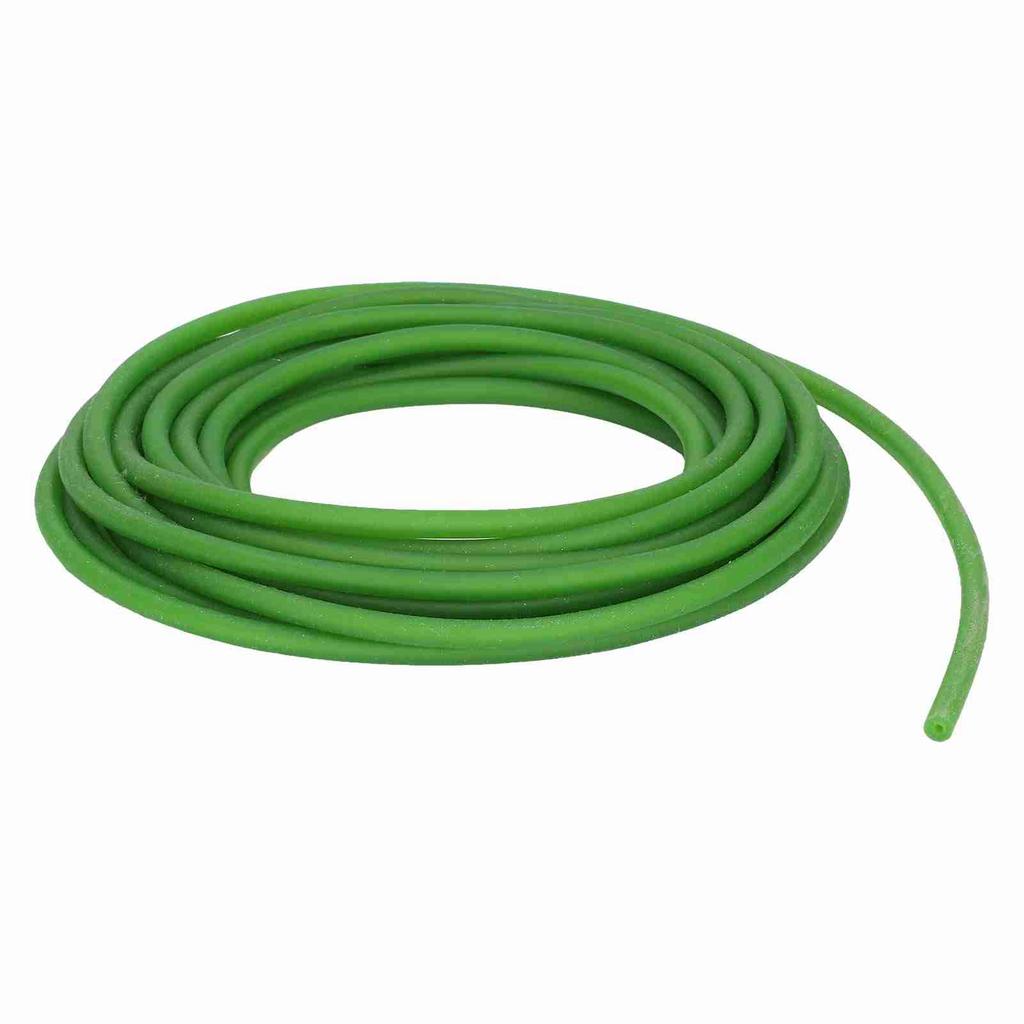 Replacement Band Fluorescent Green High Elasticity Latex Rubber Band Tube Accessories 5m 16.4ft