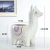 Cartoon Alpaca Succulent Flower Pot, Cute Animal Ceramic Potted Plant, Funny Desktop Decoration, Planters for Indoor Plants